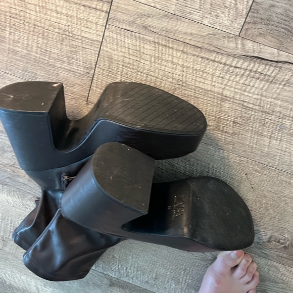 Zara platform boots - Picture 3 of 7